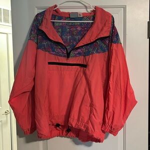 Funky retro windbreaker